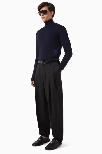 Knit Turtleneck Sweater
