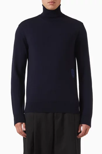 Knit Turtleneck Sweater