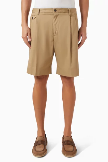 Bermuda Shorts in Cotton