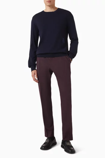 Knit Sweater in Virgin Wool