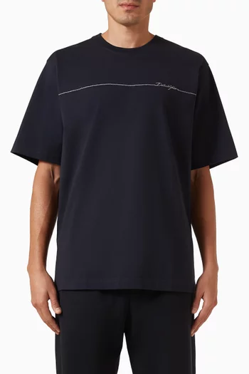 Logo T-shirt in Cotton
