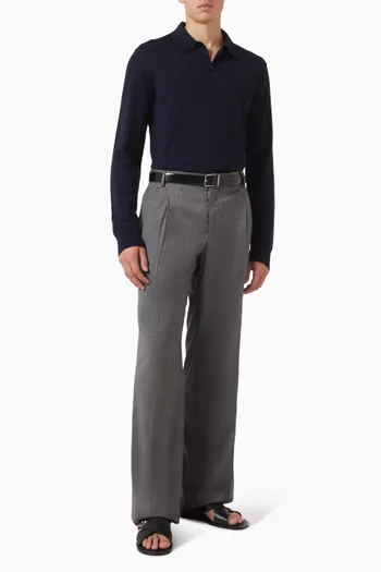 Wide-leg Pants