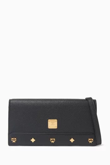 حقيبة أرين صغيرة بسلسلة جلد