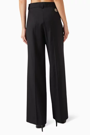 Wide-leg Pants in Wool