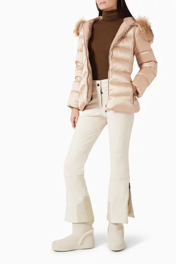 Cupidones Sheepskin-trim Jacket