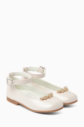 Crystal Ballerina Sandals
