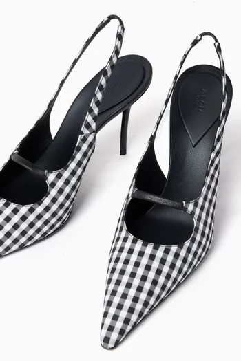 Drop 90 Slingback Pumps in Nylon