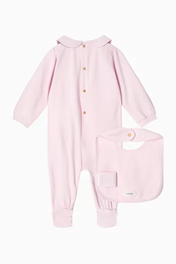 Medusa Embossed 2-piece Gift Set in Cotton