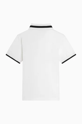 Polo Shirt in Cotton Pique