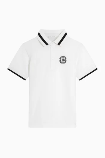 Polo Shirt in Cotton Pique