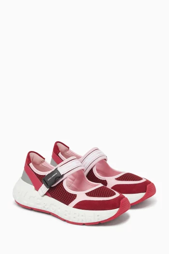 Bounce Ballerina Flats in Suede
