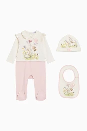 Tiger-print 3-piece Gift Set