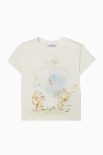 Tiger Graphic-print T-Shirt in Cotton