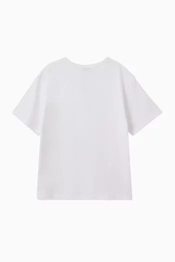 Logo T-shirt in Cotton Jersey