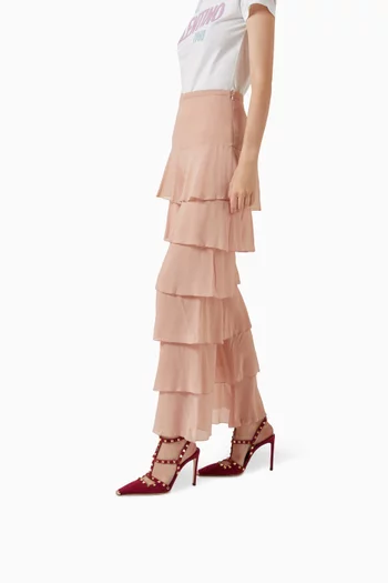 Rockstud 100 Pumps in Suede