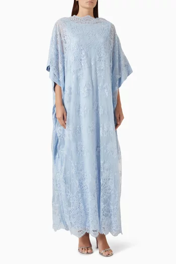 Embellished Lace Kaftan