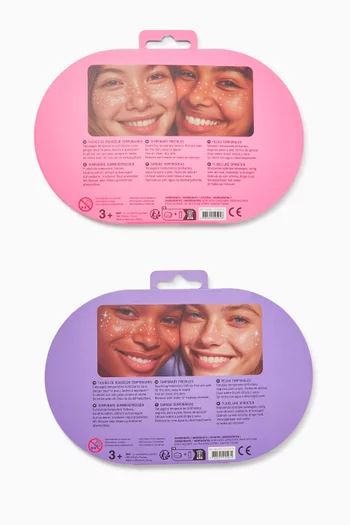 Heartbreaker & Cosmic Queen Freckles Tattoo Set