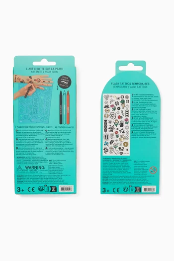 Flash Tattoo & Tattoo Art Set
