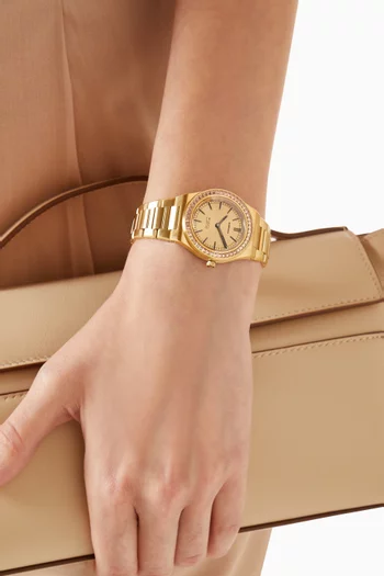 Clear Fusion Ultra Thin Quartz Watch, 30mm