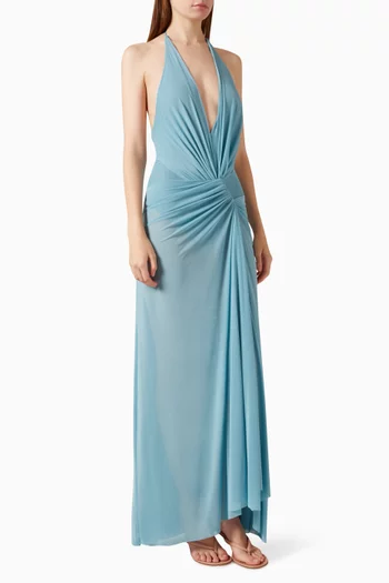 Xanthi V-neck Maxi Dress