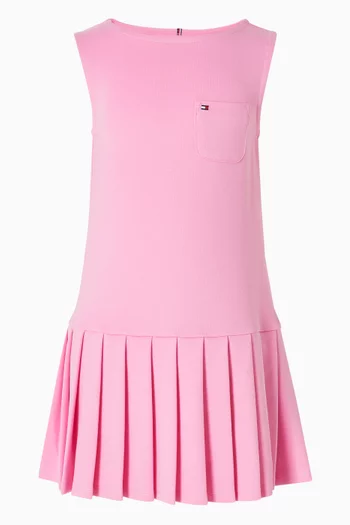 Knit Pinafore Dress