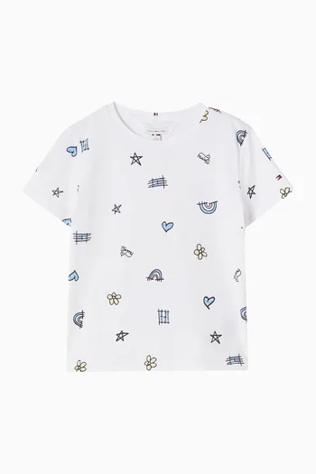 T-Shirt in Cotton