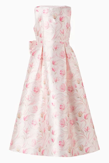 Floral-print Dress
