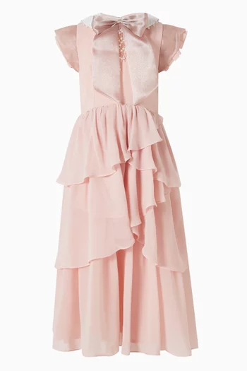 Ruffle Layered Dress