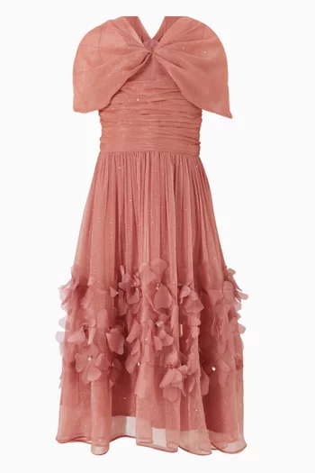 Ruffle Trim Dress