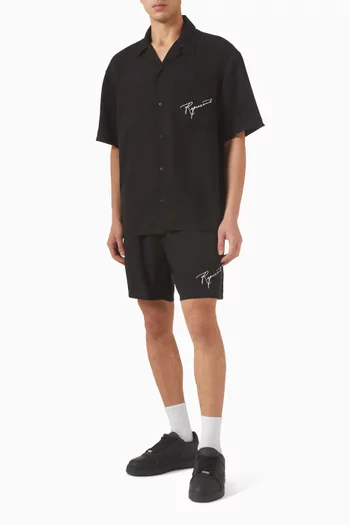 Love & Kisses Resort Shirt in Lyocell