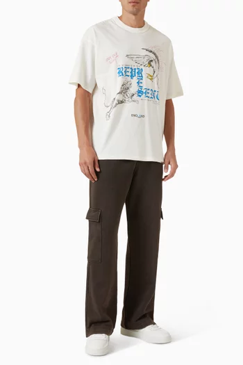 Enemy Printed T-shirt in Jersey