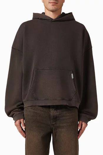 Boxy Oversized Hoodie in Fleece