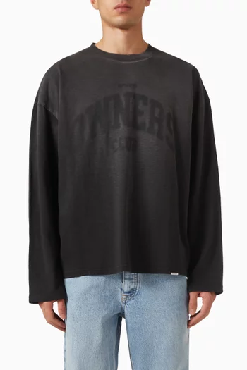Owners Club Long-sleeve T-shirt in Cotton