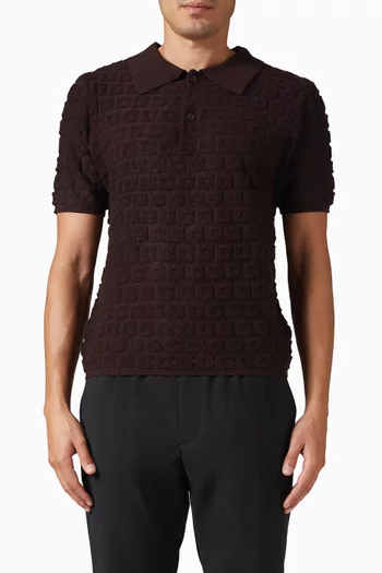 Sponge Polo T-shirt in Terry