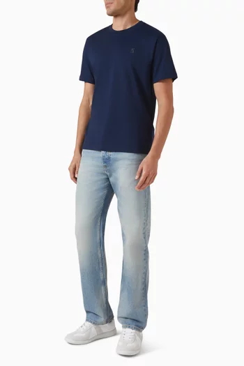 Tonal Patch T-shirt in Cotton