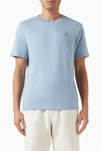Tonal Patch T-shirt in Cotton