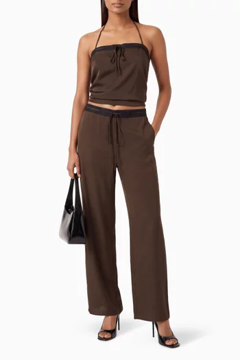 Eleni Straight-leg Pants in Jersey