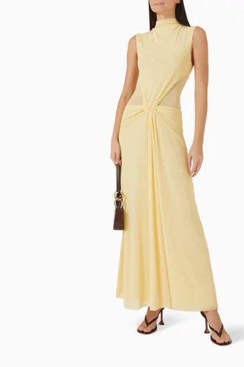 Odea Gathered Maxi Dress