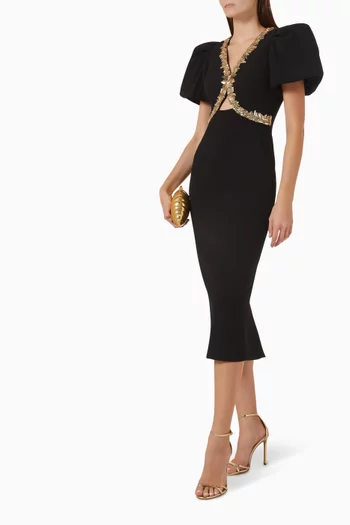 Alexandrite Midi Dress