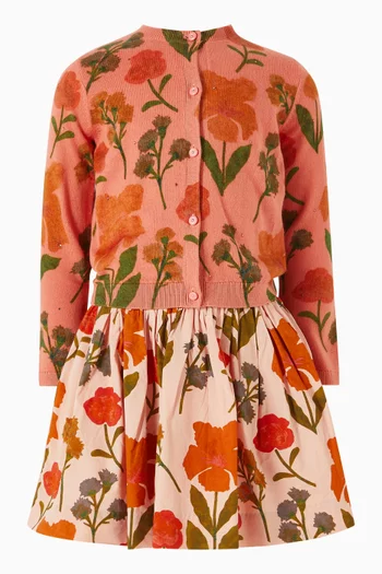 Mina Floral Cardigan