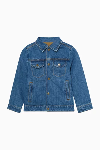 Marvin Reversible Jacket in Organic Cotton