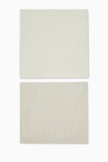 Doudou Swaddle Blankets in Organic Cotton , Set of 2
