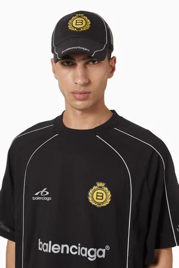 كاب بيسبول بشعار الماركة قطن دريل