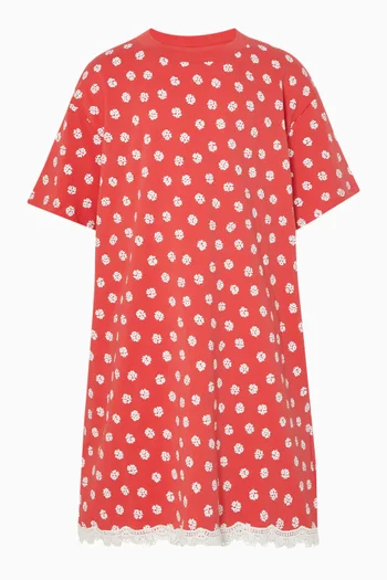 Polka Dot Dress in Jersey