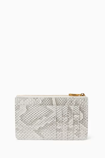 Zip Card Holder in Nubuck Python