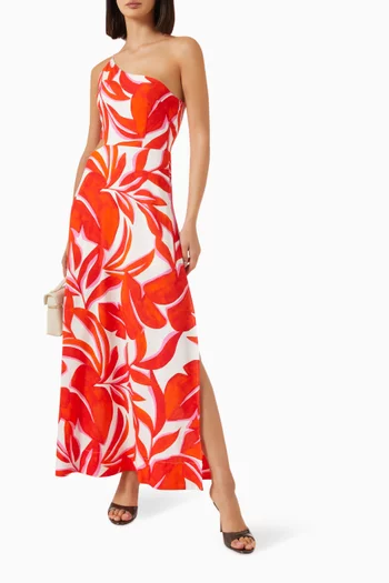 Ravelo One-shoulder Dress