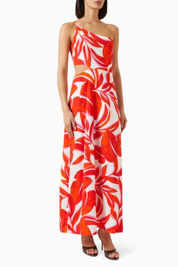 Ravelo One-shoulder Dress
