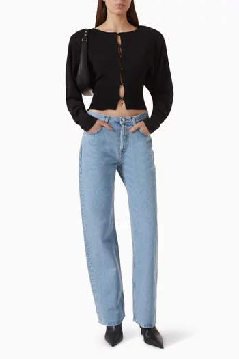 Shoulder Pad Cardigan