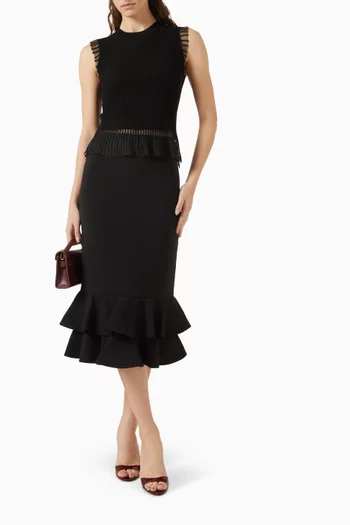 Santana Ruffle Skirt