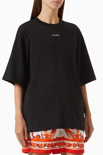 Logo T-shirt in Cotton